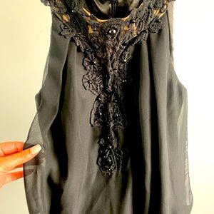 Jessica McClintock Black Short Formal Dress